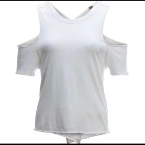 Free people Taurus cold shoulder T-shirt NWT